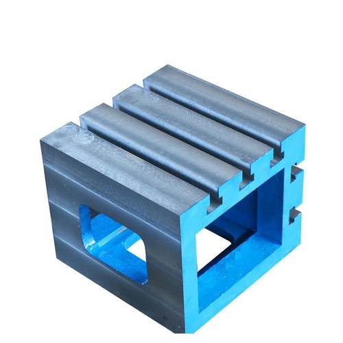 铸铁方箱T型槽CNC辅助加高方箱工作台画线高方箱刮研直角磁力方箱