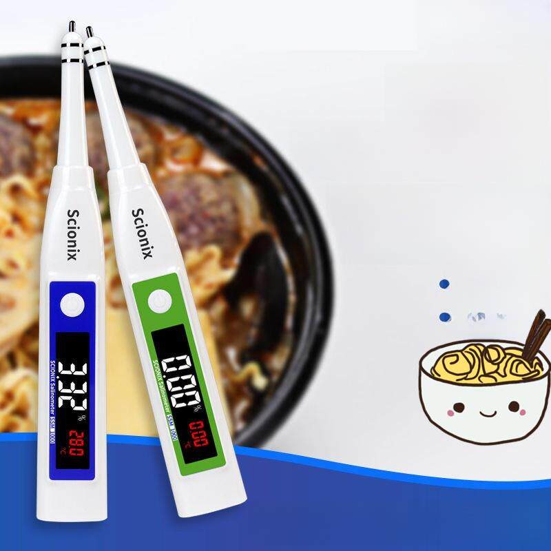 测盐器海水养殖盐度计高精度水族食品卤水咸度厨房电子数显比重计