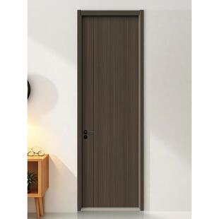 定制碳晶门橡木门新款实木门覆合门无漆防潮隔音室内门套装门