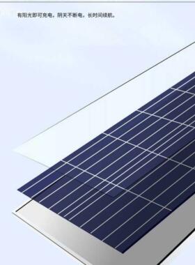 18V太阳能电池板（带电线和支架）40W60W100W太阳能监测专用充电1