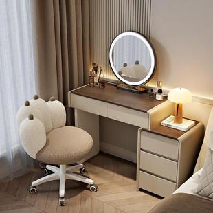 202新KIN轻款 小户型c梳妆台卧5室奶油风60m现代简约奢化妆桌斗柜