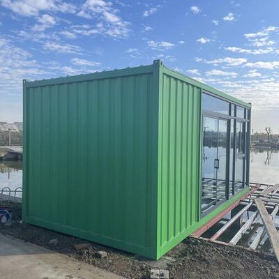 集成房屋00168简易工地住板人移动房快拼箱动家活动房用可移预制