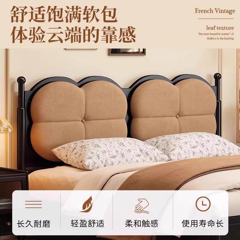 式841复古黑色实法木床1家.8m双人床卧室用软包中婚床1.5m古风美,电子/电工,接线端子,淘宝优惠券,粉丝福利购,淘宝优惠卷