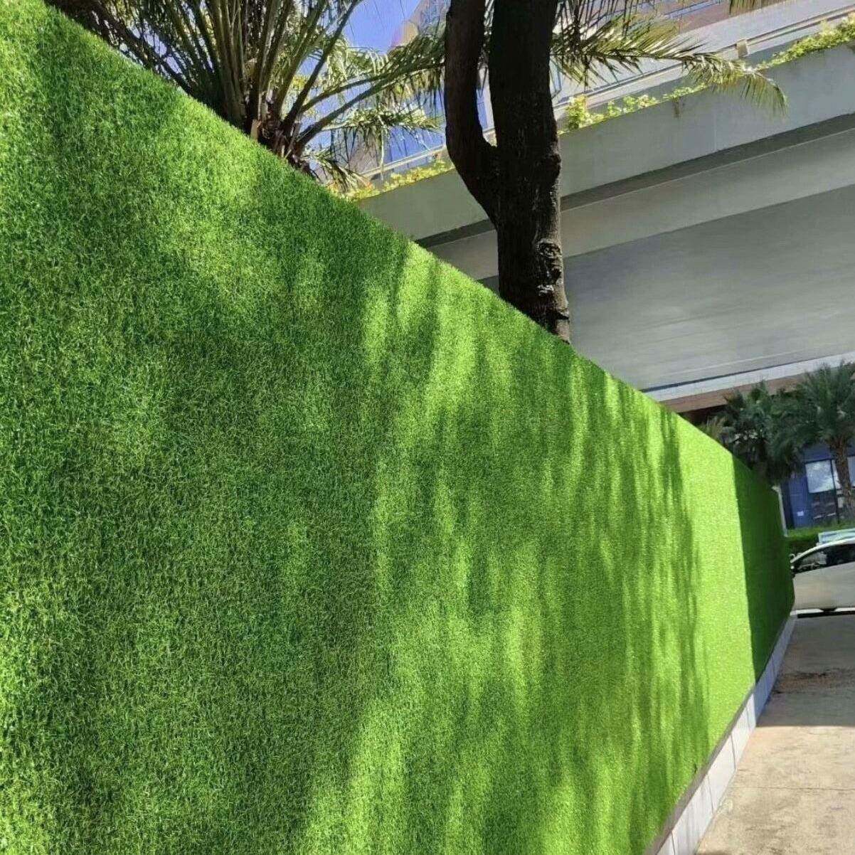 绿植假草皮塑料绿色装真饰地毯幼无品牌/工儿园户外人造人围挡草
