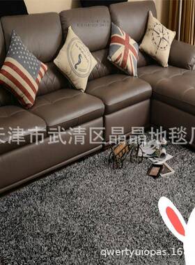 加厚地边加密弹毯力旗亮丝毯地垫客厅床卧室门厅IJD地满铺