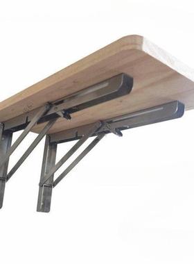 壁室挂折打叠桌卧墙上实折叠桌VXT子简约墙壁餐桌家用靠墙木面孔