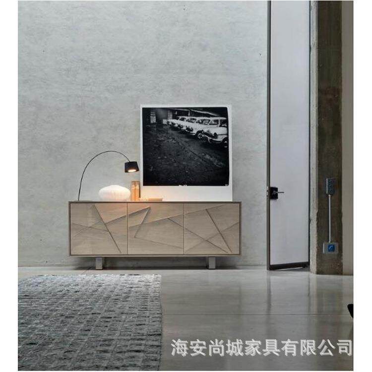 美计式简约玄关柜储格物柜JJF电视柜设师装柜新古典清新风饰可