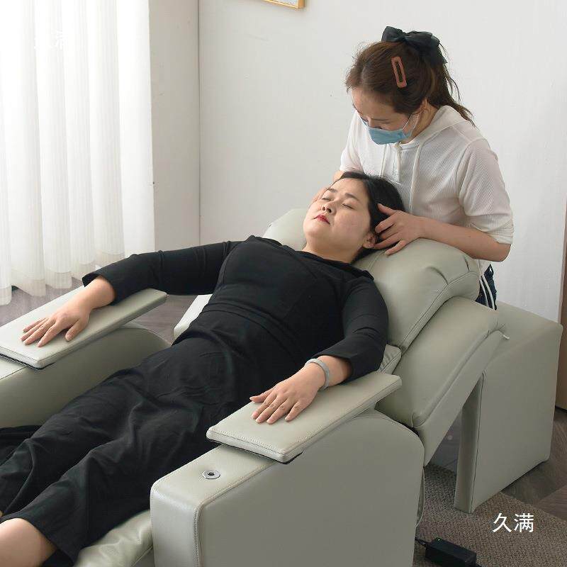 美椅甲沙美睫椅三电升降度平躺多功能院店足疗发可动other躺子