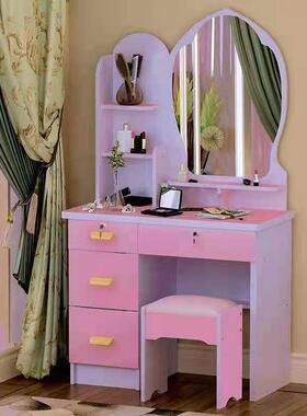 梳妆台KJZ05新款2小户型卧妆室现代简约化台收纳柜一体出租2屋化