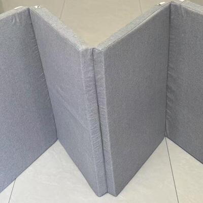 加厚睡四学叠海绵午休午F995TMH5睡床垫生懒人办公室榻榻米折垫打