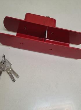 叶片大锁铝合金双代替防盗锁街门塑钢FXE门开门玻璃门钥匙插锁简