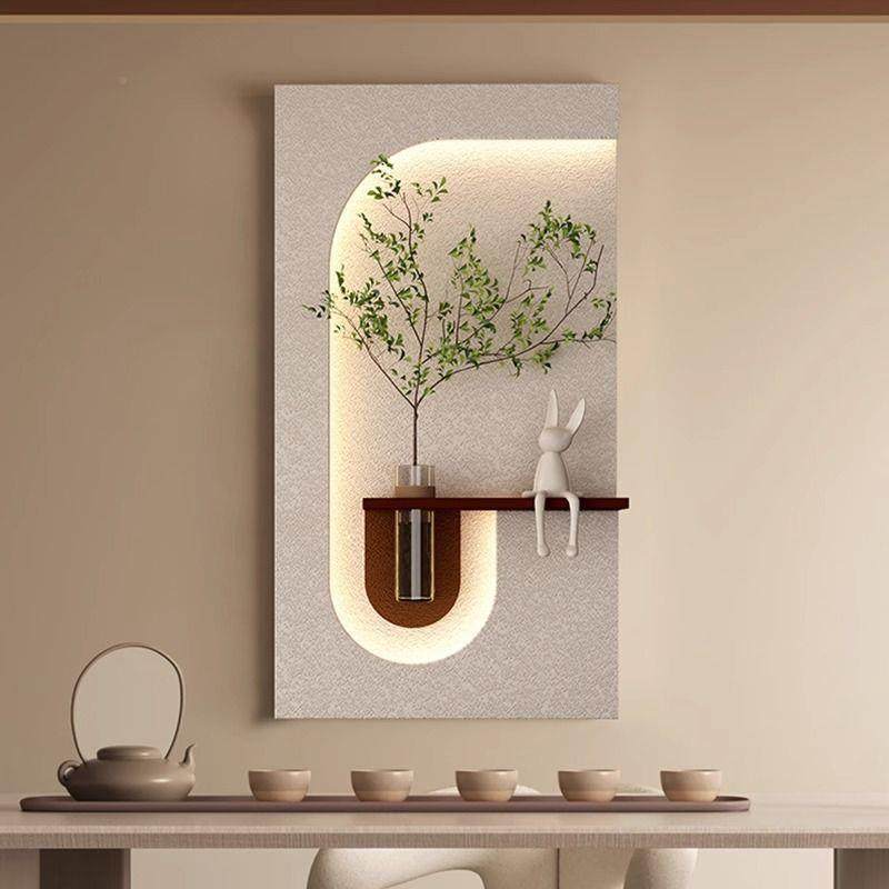 玄关装饰画培绿奶油风客厅立无品牌/体挂画22植5新款可0水养花砂