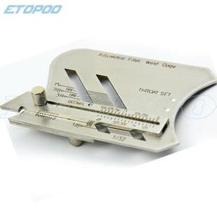 HUTO焊MG-3缝规MG-3不锈钢焊规可调焊缝O检测尺缝隙检测缝尺