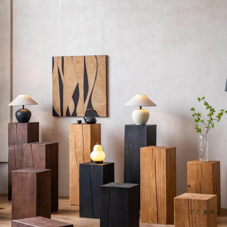 服装花架角摆件沙发店边几台几实木墩子原木展示酒店民835宿木桩,电子/电工,接线端子,淘宝优惠券,粉丝福利购,淘宝优惠卷