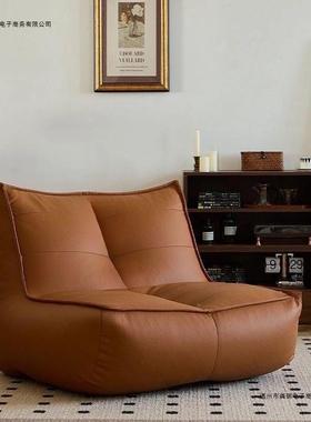 毛毛虫懒人沙发小LUY阳型台单人米卧室休闲榻榻客厅毛毛虫户沙发