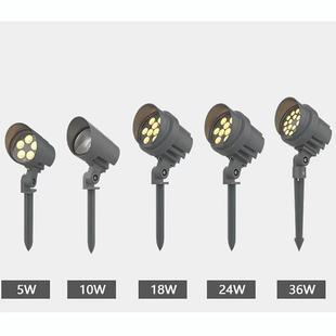 30LED户外插射树坪灯防水地灯草灯插地灯园林照灯景观庭院树灯