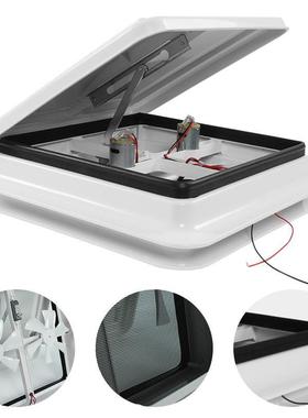 房车改装配顶件天窗换气扇美式车排气风扇双向排风80636旅居车顶