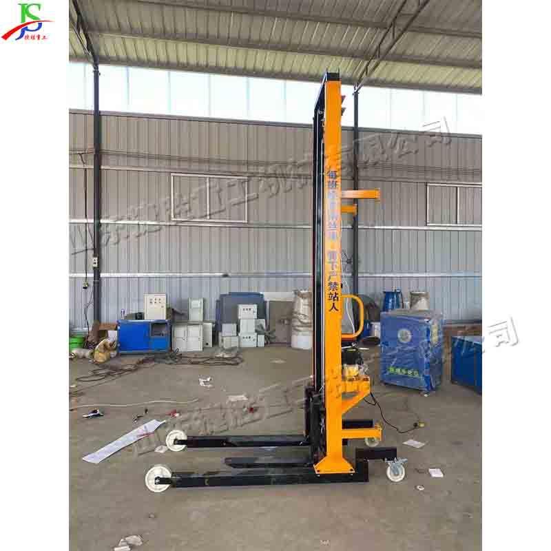 小型移动式上砖机升降式电动工上地车砖室IDK内修加气块装砖升降