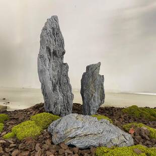 景观石灰色泡沫石头仿真英德石头MLST660工酒店园林假工程艺青龙