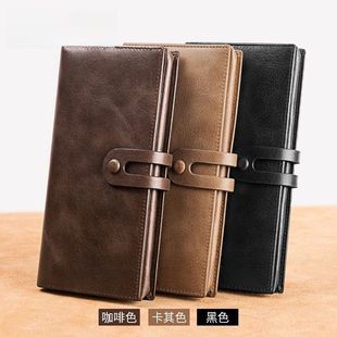 男钱包大容量多功能卡包一体男式 简约长款 皮夹钱包一件代发