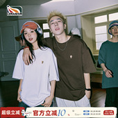 情侣体恤衫 lemanism美式 潮牌宽松半袖 男夏季 复古重磅纯棉T恤短袖