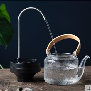 耐热玻璃煮茶器蒸茶器烧水壶黑茶电陶炉茶炉大号过滤仿古提梁壶