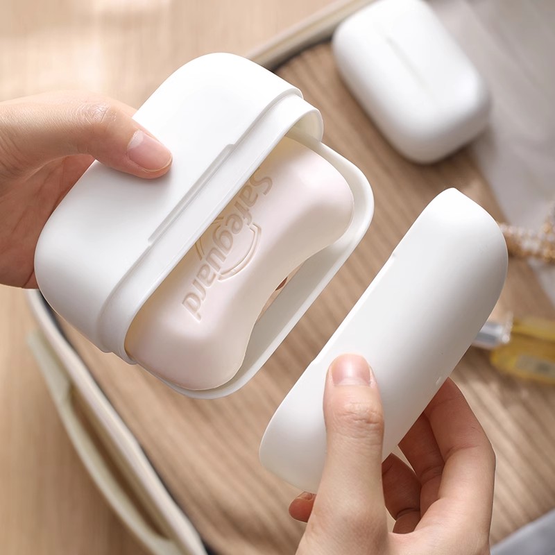 旅行肥皂盒便携式密封带盖