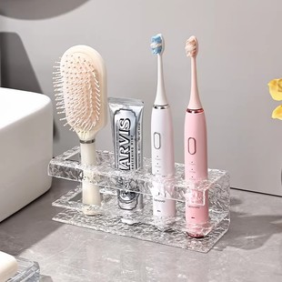 适配徕芬usmile笑容加飞利浦欧乐b小米电动牙刷架台面收纳置物架