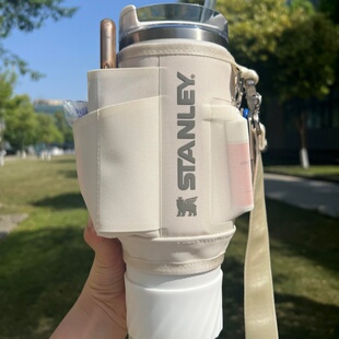 适用史丹利保温杯套40oz/1.18L冰霸杯水壶包保护套30oz/887ml配件