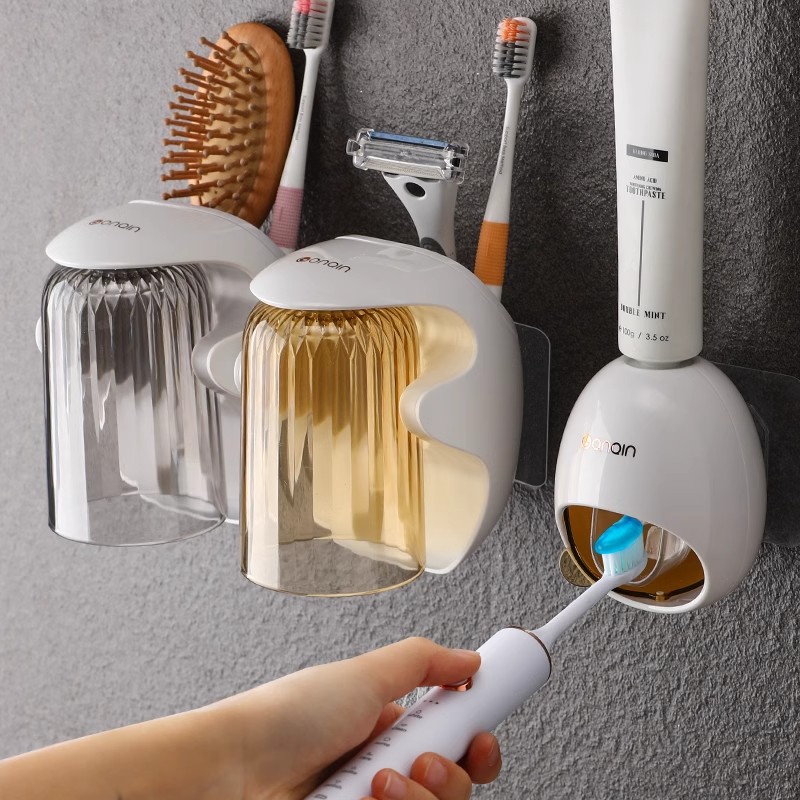 置物免打卡牙刷置物架壁挂式
