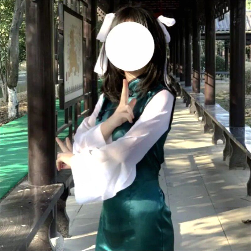 药指cos服全套药指旗袍头饰手串道具小红书爆款动漫cosplay服装
