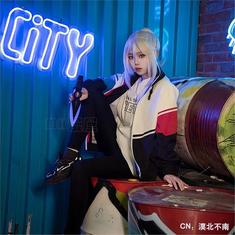 Valorant 瓦罗兰特/无畏契约cos捷风婕提Jett主题曲mv同款套装