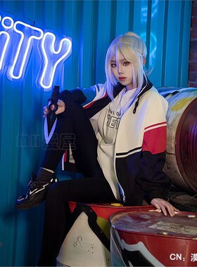 Valorant 瓦罗兰特/无畏契约cos捷风婕提Jett主题曲mv同款套装