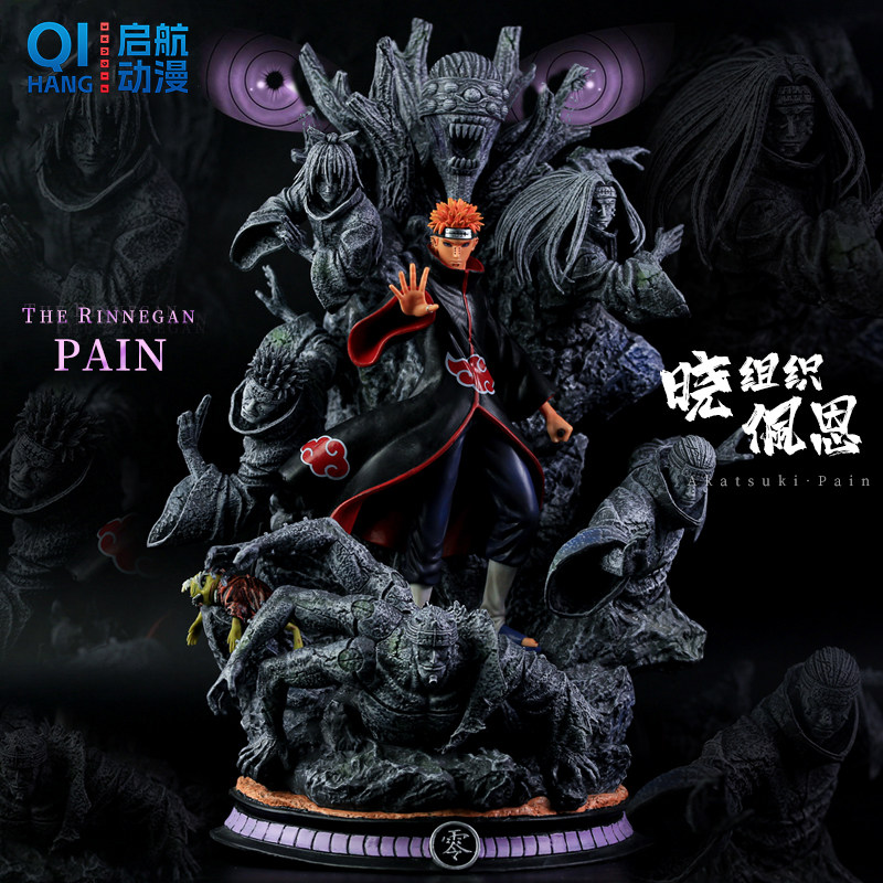 火影忍者手办CS六道佩恩GK晓组织迪达拉蝎角都鼬鬼鲛小南雕像模型