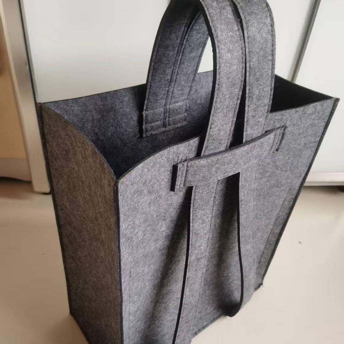 双肩工具包加厚双肩包工地建筑木工特大毛毡揹包收纳耐磨直筒