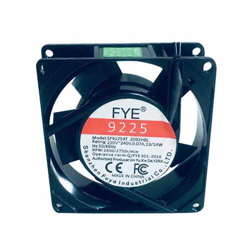 FYE 9225 220V HBL 9CM 双滚珠轴承交流散热风扇 风机 SF922T排风