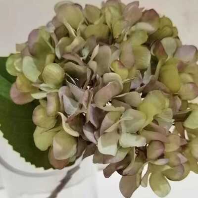 仿真花小绣球单支假花插花材料绢花直销家居装饰仿真花