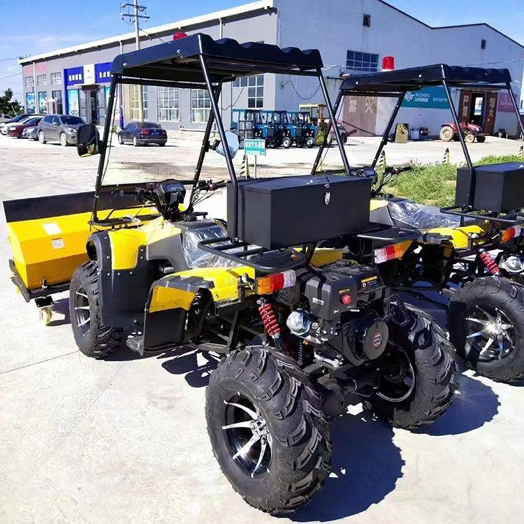 座驾式扫雪雪车广S1场积雪扫抛雪铲雪机 全封闭 STX-1500型清