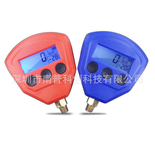 数字冷媒表 加氟压力表 充氟表 数字雪种表NPL810 南普科创
