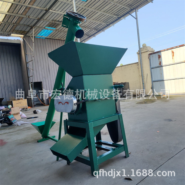 家用小型大豆小麦高粱破碎机