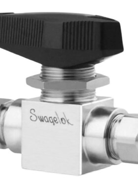 世伟洛克SS-83KF4不锈钢3件式高y压球阀PCTFE 阀座1/4 in. FNPT