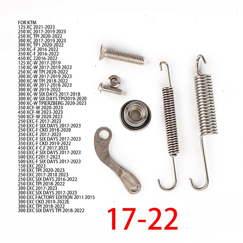 改装 边撑配c件 KTM Husqvarna TE/FX/FE/250/300/350/450/500EXC