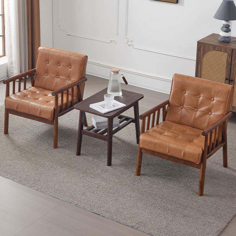 型单人沙发椅小尺寸阳台263发休闲椅书房茶室桌椅沙蜡凳防水小油