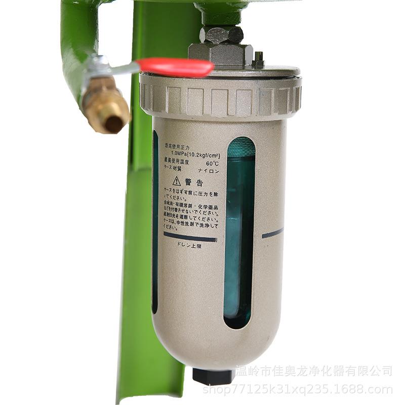 双联自动排水油水分离过滤器空压机气源净化器精密过滤除水