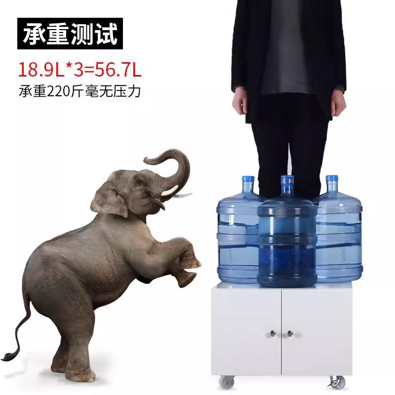 打印机放置柜大型A3复印机柜底座带轮子矮柜可移动全钢落地放置柜