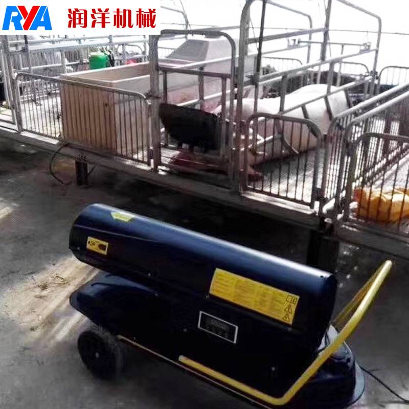 风炮大功率工业燃油暖风机50kw养殖育雏大棚车间工地柴油暖风机