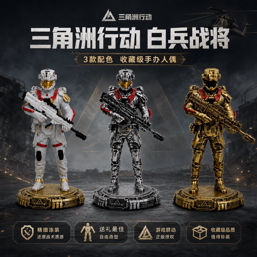 三角洲行动周边威龙手办现货图片