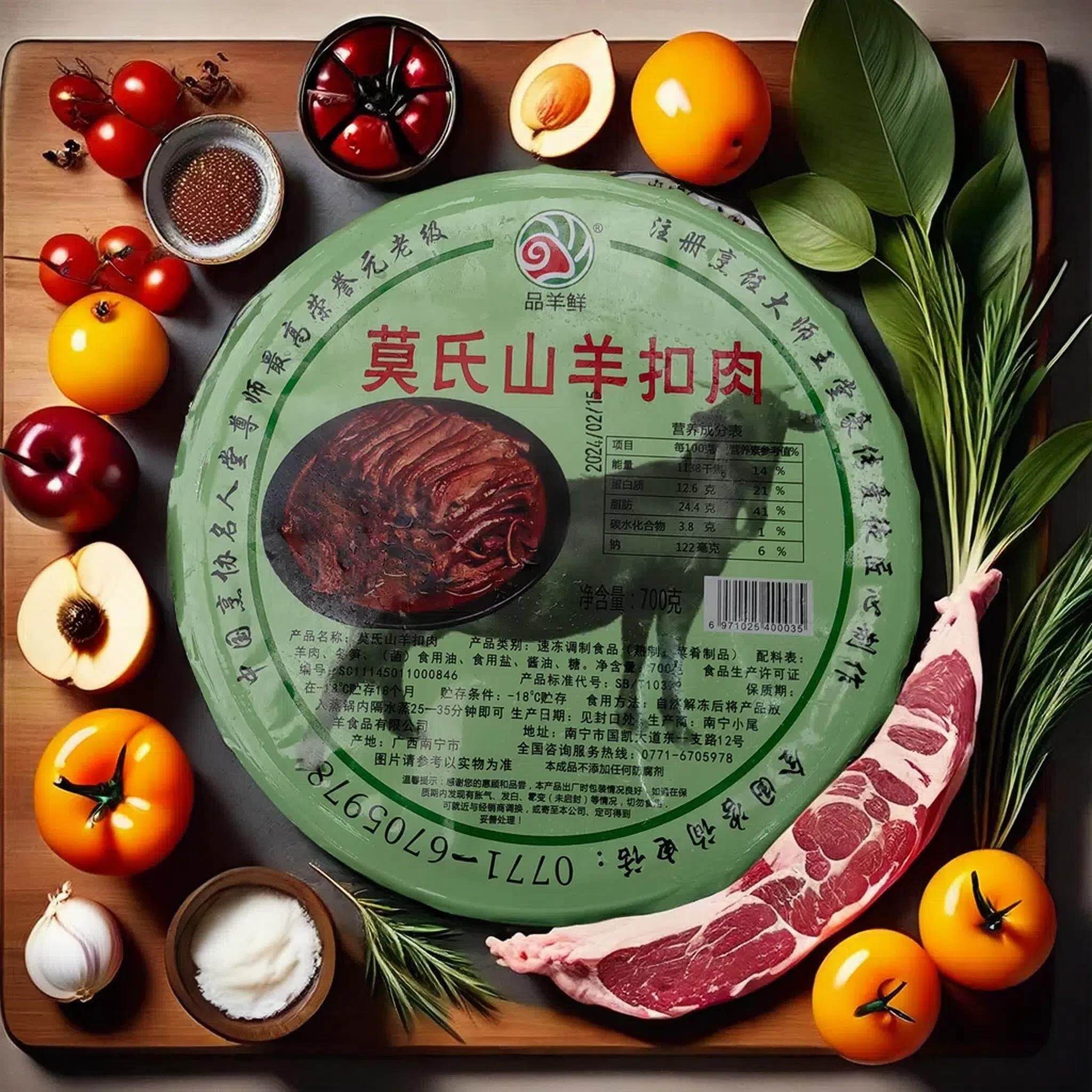 黑山羊肉扣肉莫氏山羊肉扣肉