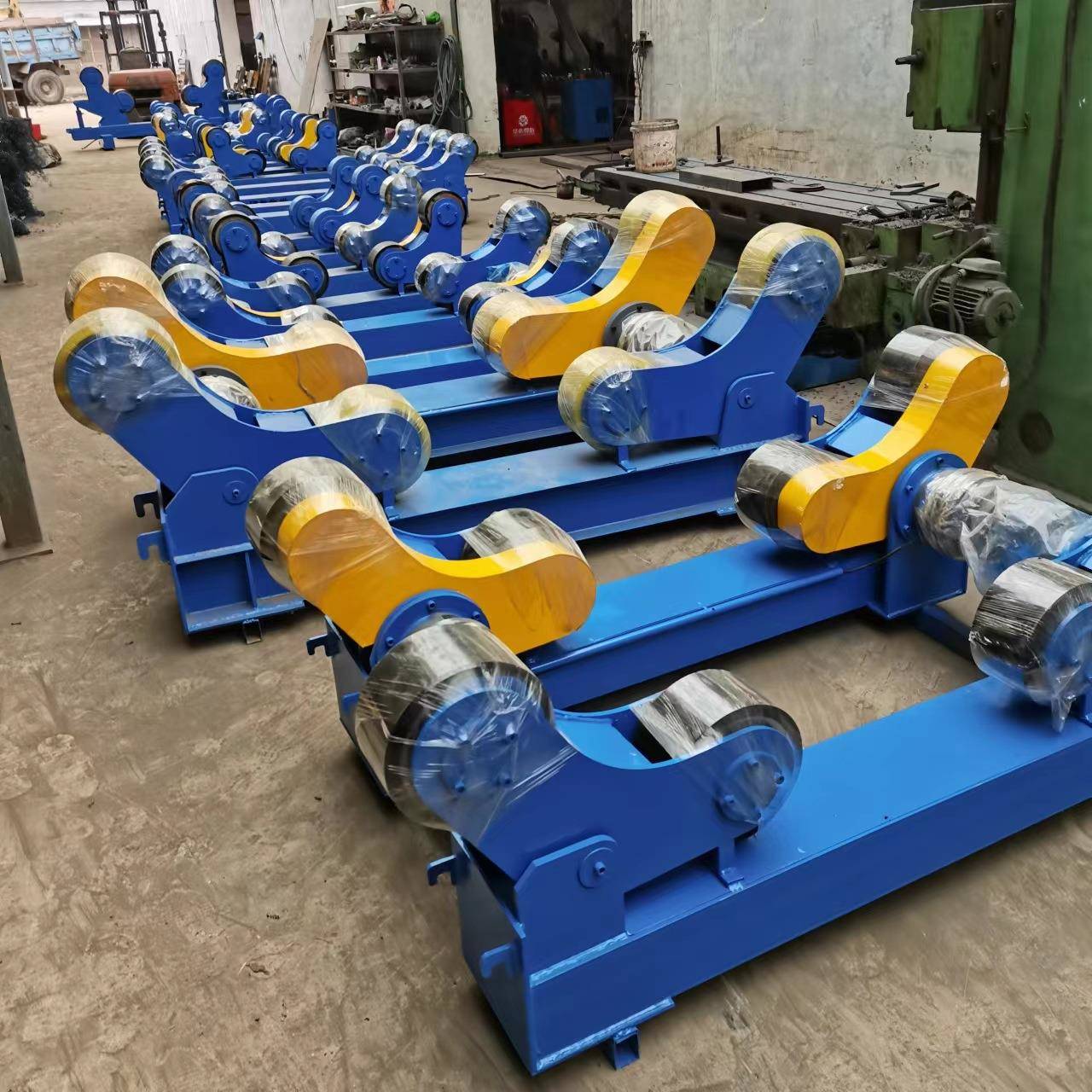 滚轮架3吨5吨焊机滚轮架焊接设备用管道用转胎变频调速焊接设备