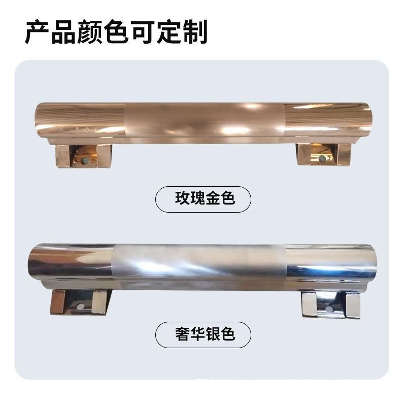 不锈钢停车位挡车器车轮定位器钢管挡车杆防撞阻车器汽车限位器